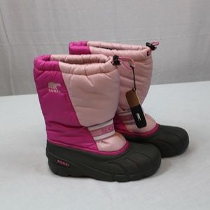 PINK SOREL WINTER BOOTS